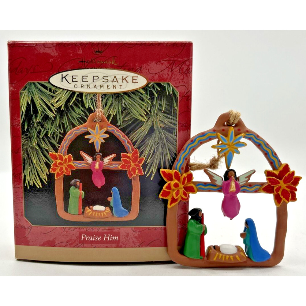 1997 Hallmark Praise Him Keepsake Ornament U244